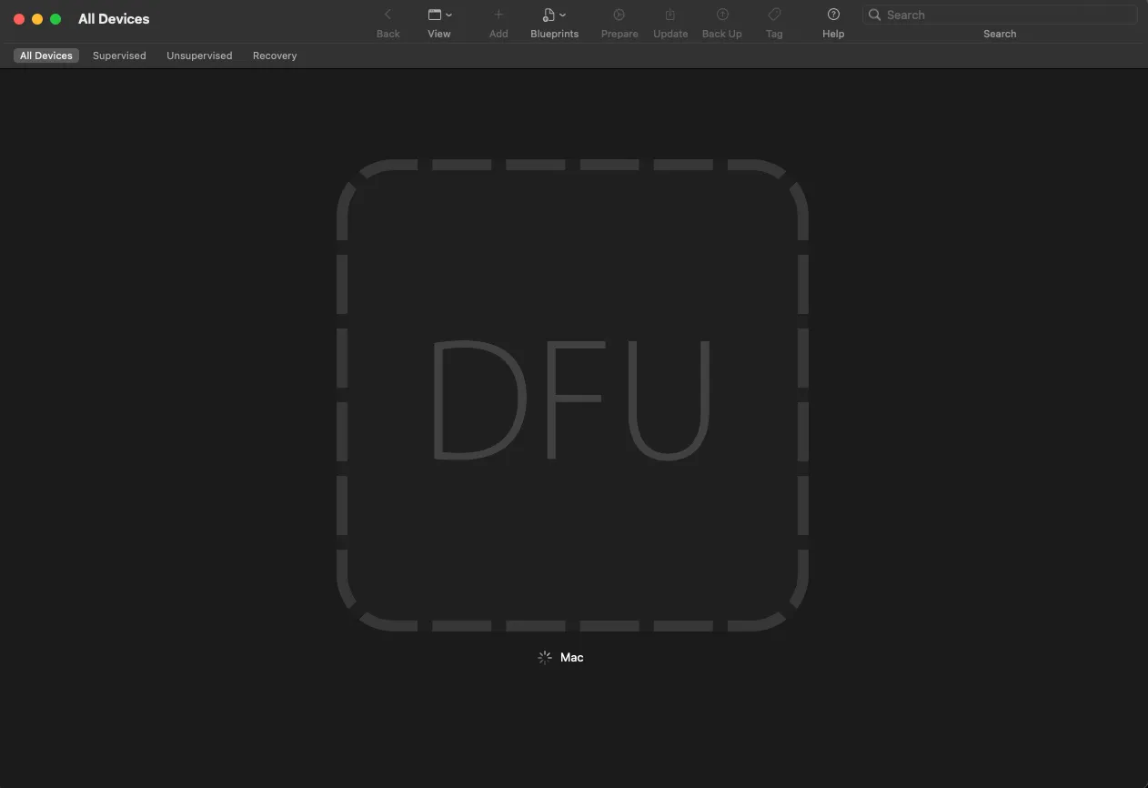 Apple-Configurator-DFU-mode